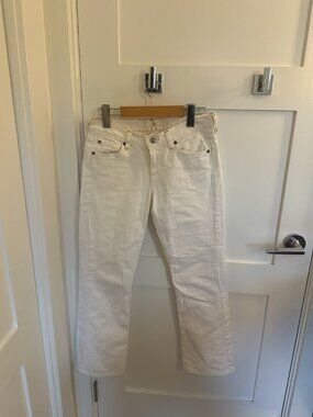 Seven white jeans